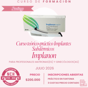 Curso Teórico-Práctico de Implante Subdérmico Implanon NXT (fantoma)